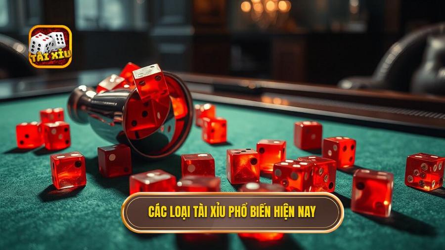 Các loại tài xỉu phổ biến hiện nay