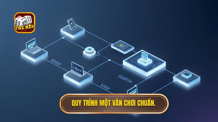 Quy trình một ván chơi chuẩn.