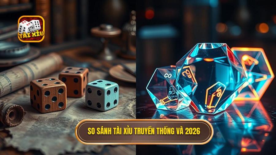 3. So sánh Tài Xỉu truyền thống và 2026